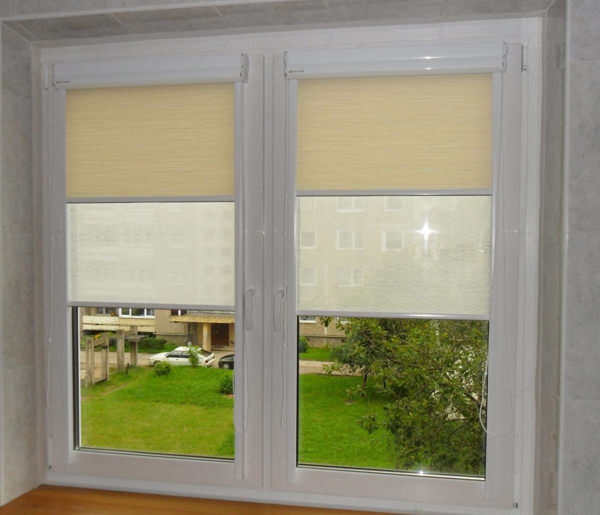 Double roller blinds DUO4